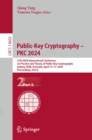 Public-Key Cryptography - PKC 2024 : 27th IACR International Conference on Practice and Theory of Public-Key Cryptography, Sydney, NSW, Australia, April 15-17, 2024, Proceedings, Part II - eBook