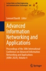 Advanced Information Networking and Applications : Proceedings of the 38th International Conference on Advanced Information Networking and Applications (AINA-2024), Volume 4 - eBook