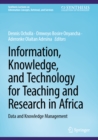 Information, Knowledge, and Technology for Teaching and Research in Africa : Data and Knowledge Management - eBook