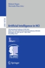 Artificial Intelligence in HCI : 5th International Conference, AI-HCI 2024, Held as Part of the 26th HCI International Conference, HCII 2024, Washington, DC, USA, June 29 - July 4, 2024, Proceedings, - eBook