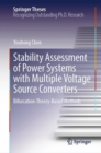 Stability Assessment of Power Systems with Multiple Voltage Source Converters : Bifurcation-Theory-Based Methods - eBook