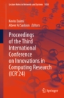 Proceedings of the Third International Conference on Innovations in Computing Research (ICR'24) - eBook