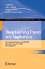 Deep Learning Theory and Applications : 5th International Conference, DeLTA 2024, Dijon, France, July 10-11, 2024, Proceedings, Part I - eBook