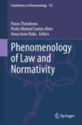 Phenomenology of Law and Normativity - eBook