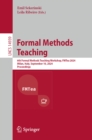 Formal Methods Teaching : 6th Formal Methods Teaching Workshop, FMTea 2024, Milan, Italy, September 10, 2024, Proceedings - eBook