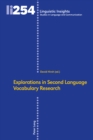 Explorations in Second Language Vocabulary Research - eBook