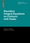 Boundary Integral Equations on Contours with Peaks - eBook