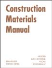 Construction Materials Manual - eBook