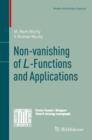 Non-vanishing of L-Functions and Applications - eBook