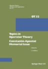 Topics in Operator Theory : Constantin Apostol Memorial Issue - eBook
