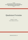 Quadrature Formulae - eBook