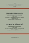 Numerical Mathematics / Numerische Mathematik : Symposium on the Occasion of the Retirement of Lothar Collatz at the Institute for Applied Mathematics, University of Hamburg, January 25-26, 1979 / Sym - eBook