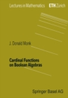 Cardinal Functions on Boolean Algebras - eBook