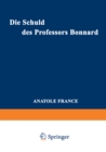 Die Schuld des Professors Bonnard - eBook