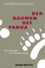 Der Daumen des Panda : Betrachtungen zur Naturgeschichte - eBook