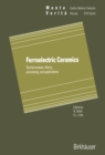 Ferroelectric Ceramics : Tutorial reviews, theory, processing, and applications - eBook
