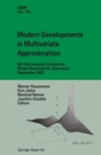 Modern Developments in Multivariate Approximation : 5th International Conference, Witten-Bommerholz (Germany), September 2002 - eBook