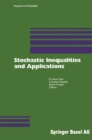 Stochastic Inequalities and Applications - eBook