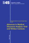 Advances in Medical Discourse Analysis: Oral and Written Contexts - eBook