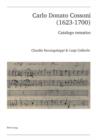 Carlo Donato Cossoni (1623-1700) : Catalogo tematico - eBook