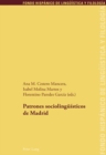 Patrones sociolingueisticos de Madrid - eBook