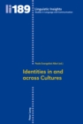 Identities in and across Cultures - eBook