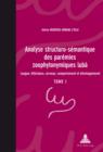 Analyse structuro-semantique des paremies zoophytonymiques luba : Langue, litterature, cerveau, comportement et developpement- Tome 1 - eBook