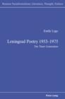 Leningrad Poetry 1953-1975 : The Thaw Generation - eBook