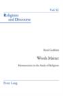 Words Matter : Hermeneutics in the Study of Religions - eBook