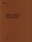 Aebi & Vincent architecten : De aedibus - Book