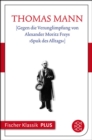 Gegen die Verunglimpfung von Alexander Moritz Freys »Spuk des Alltags« : Text - eBook