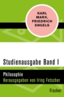 Studienausgabe in 4 Banden : I. Philosophie - eBook