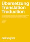 Ubersetzung - Translation - Traduction. 1. Teilband - eBook