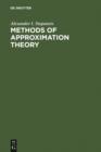 Methods of Approximation Theory - eBook
