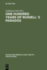 One Hundred Years of Russell's Paradox : Mathematics, Logic, Philosophy - eBook