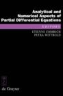 Analytical and Numerical Aspects of Partial Differential Equations : Notes of a Lecture Series - eBook