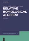 Relative Homological Algebra : Volume 1 - eBook