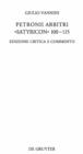 Petronii Arbitri "Satyricon" 100-115 : Edizione critica e commento - eBook