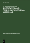 Predicates and Terms in Functional Grammar - eBook