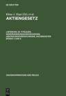 Titeleien, Normanderungsverzeichnisse, Abkurzungsverzeichnisse, Sachregister Bande 4 und 6 - eBook