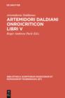 Artemidori Daldiani Onirocriticon libri V - eBook