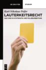 Lauterkeitsrecht : Das UWG in Systematik und Fallbearbeitung - eBook