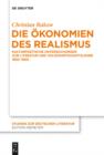 Die Okonomien des Realismus : Kulturpoetische Untersuchungen zur Literatur und Volkswirtschaftslehre 1850-1900 - eBook