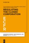Regulating the Closed Corporation - eBook
