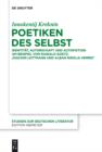 Poetiken des Selbst : Identitat, Autorschaft und Autofiktion am Beispiel von Rainald Goetz, Joachim Lottmann und Alban Nikolai Herbst - eBook