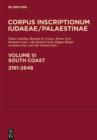 South Coast: 2161-2648 : A multi-lingual corpus of the inscriptions from Alexander to Muhammad - eBook