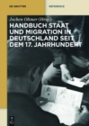 Handbuch Staat und Migration in Deutschland seit dem 17. Jahrhundert - eBook