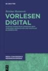 Vorlesen digital : Interaktionsstrukturierung beim Vorlesen gedruckter und digitaler Bilderbucher - eBook