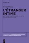 L'etranger intime : Les traductions francaises de l'œuvre de Paul Celan (1971-2010) - eBook