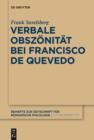 Verbale Obszonitat bei Francisco de Quevedo - eBook